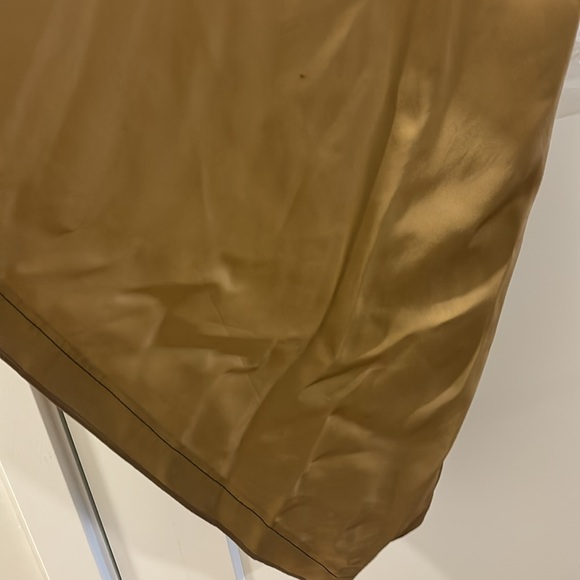 Helmut Lang Satin Tan Dress - Picture 4 of 6